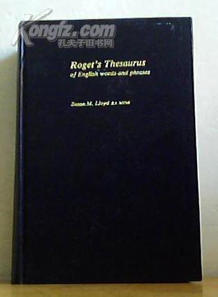 Roget's Thesaurus of English Words and Phrases