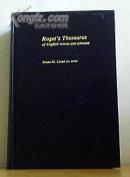 Roget's Thesaurus of English Words and Phrases