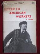 LETTER TO AMERICAN WORKERS 《给美国工人的信》（英文原版）