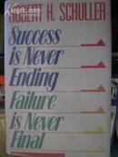 英文原版SUCCESS IS NEVER ENDING FAILURE IS NEVER FINAL 馆藏书 详见图片