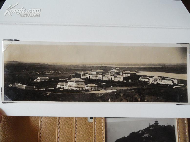国立武汉大学校园老照片15张（民国12张.解放初期3张） 尺寸不一9品左右 包快递