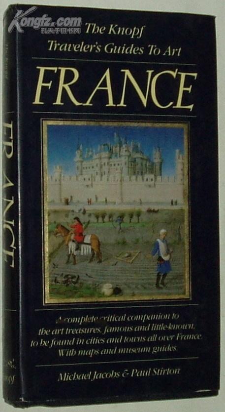 ☆英文原版书 法国艺术旅游指南 The Knopf Traveler's Guides to Art:France