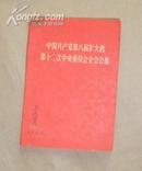 中国共产党第八届扩大的第十二次中央委员会全会公报（毛林像）