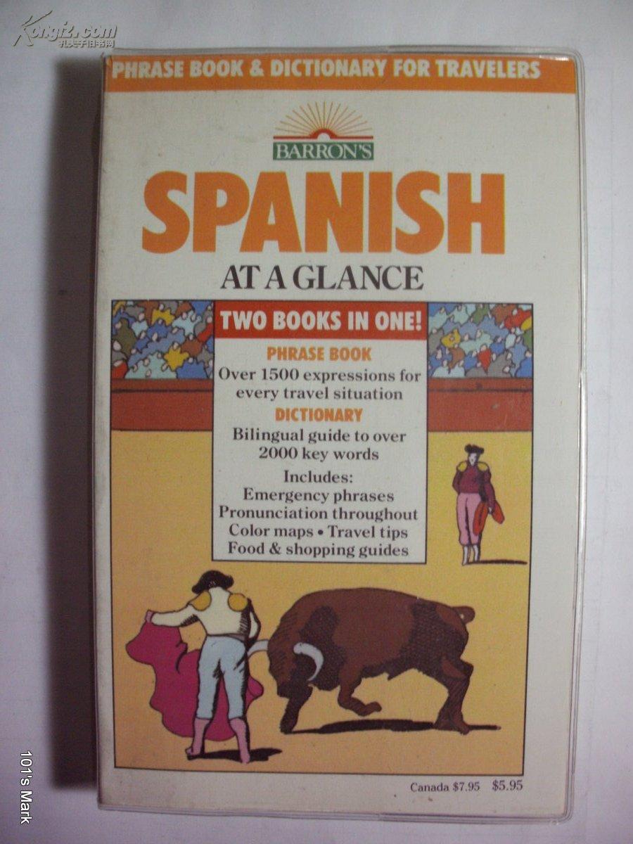 英语原版 Spanish At Glance