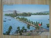 武汉东湖（有格明信片、编号：6--1965）