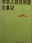 中华人民共和国大事记（1981—1984）