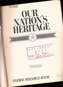 创刊号    OUR NATIONS HERITAGE  【网上孤本】