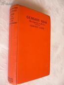 1927年版毛边书《成吉思汗——人类之王/GENGHIS KHAN：THE EMPEROR OF ALL MEN》9幅图片+2张地图