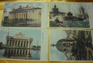 小画片《苏联农业展览会》1957年一版一印 八张一套完整98品