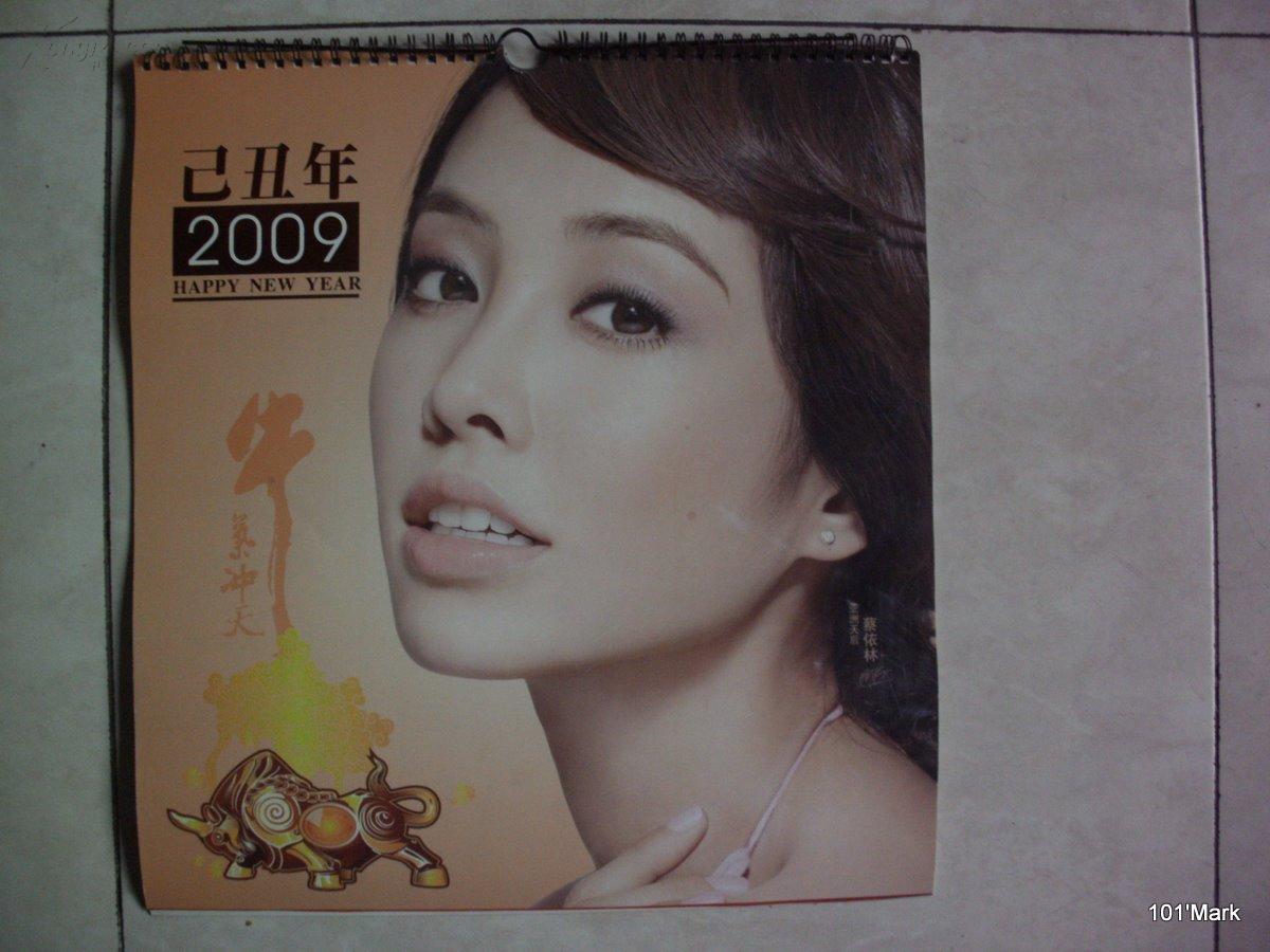 2009年挂历：蔡依林