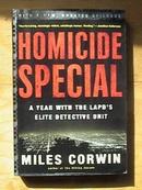 Miles Corwin:Homicide Special : A Year with the LAPD\'s Elite Detective Unit 英文原版书