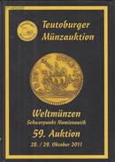 Teutoburger Münzauktion 59. Auktion Weltmünzen Schwerpunkt Numismatik德国Teutoburg硬币拍卖公司第59次拍卖