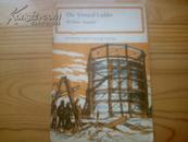 【50年代外文老版小说】《The Vertical Ladder William Sansom》中译名《直立梯》封面绘画非常漂亮、精细！