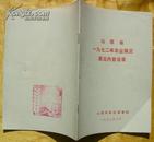 山西省1972年农业展览展出内容目录