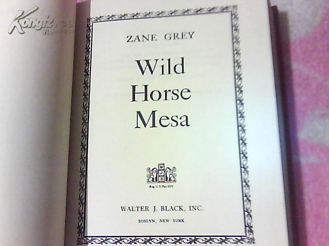 WILD HORSE MESA