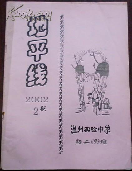 【地平线2002 2期 温州实验中学初二（9）班】