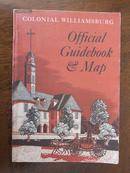 COLONIAL WILLIAMSBURG official Guidebook & Map（威廉斯堡的官方指南和地图，插图无数，美国版，9品）