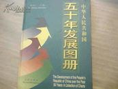 中华人民共和国五十年发展图册 16开精装