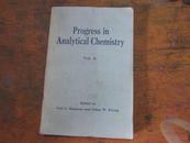 PROGRESS IN ANALYTICAL CHEMISTRY:分析化学进展 第8卷（英文书）