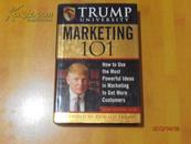 TRUMP UNIVERSITY MARKETING 101【特朗普大学市场营销101  英文原版 精装 16开 看图】