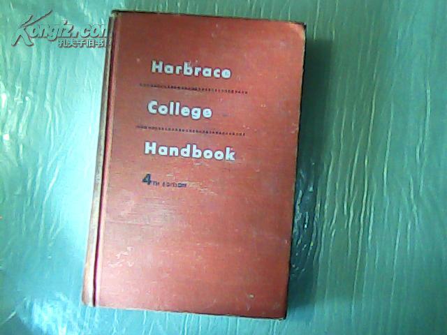 Harbrace College Handbook 4 TH EDITION  JOHN C .HODGES