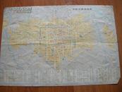 1981年代 西安 旅游 交通地图