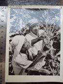 老相片:合作社时期玉米架接