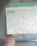 85版《北京市区交通图》反面北京市长途汽车路线图