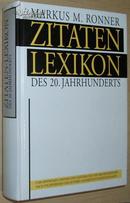 德语原版书 Zitatenlexikon des 20. Jahrhunderts [Gebundene Ausgabe]