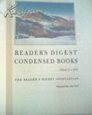 Readers Digest Condensed Books 精装《当代小说名篇选 》精美插图本（4本合售300元包快递）