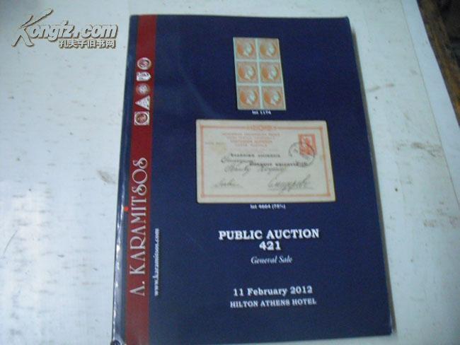 PUBLIC AUCTION 421 General Sale