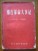 邢台革命大事记【1919--1949】