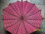 民国时期丝织遮阳伞（长65厘米）