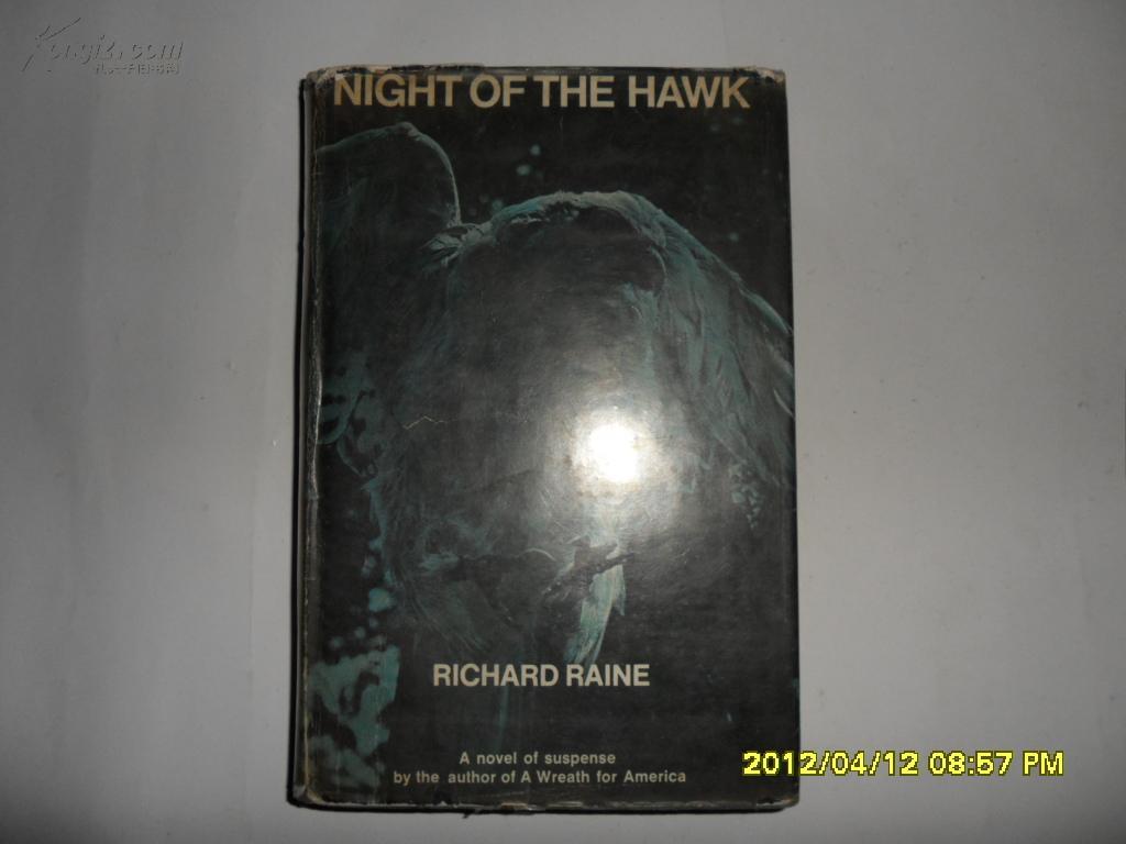 NIGHT OF THE HAWK   (RICHARD RAINE)   精装 馆藏