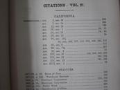 CALIFORNIA APPELLATE REPORTS 27  1916年16开外文皮面精装本