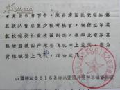 原台湾国民党空军第五联队督察室少校考核官.现任空军某航校副校长“黄植诚”驾驶国产米格飞机上蓝天（8寸）