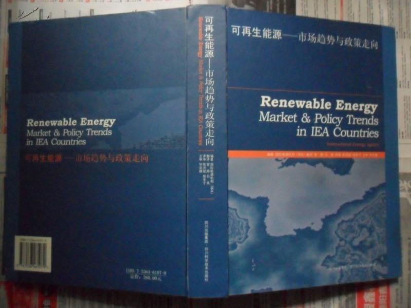 可再生能源——市场趋势与政策走向（16开精装 2006年初版）