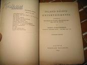 TAUCHNITZ  EDITION COLLECTION OF BRITISH AND AMERICAN AUTHORS :LSLAND NIGHTS' ENTERTAINMENTS    [岛上的顾城  斯蒂文森著] 毛边本   1893年版