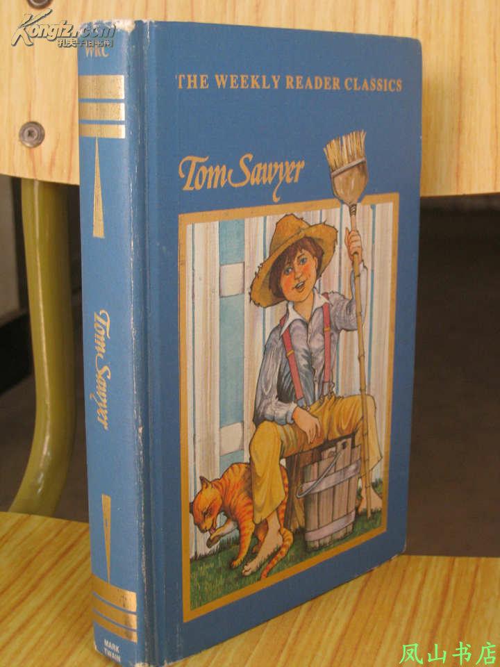 Adventures of Tom Sawyer(英文原版马克·吐温经典名著《汤姆·索亚历险记》,精装插图版,私藏无划,品相甚佳)【免邮挂】