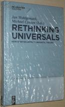 英文原版书 Rethinking Universals: How Rarities affect Linguistic Theory(Empirical Approaches to Language Typology)