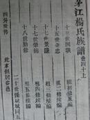 茅江杨氏宗谱[卷四十上]四分世传 二十世