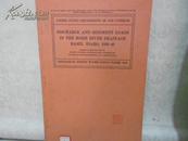 DISCHARGE ANG SEDIMENT LOADS IN THE BOISE RIVER DRAINAGE BASIN,IDAHO,1939-40【泥沙泰斗钱宁钤印收藏】