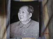 毛泽东 主席 早期 照片 相片  五十年代或者是期间 尺寸20*15cm