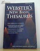 英文原版进口 韦氏新基础词库 Wester’s New Basic Thesaurus