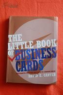 The Little Book of Business Cards  英语原版 名片设计和制作小百科 全书铜印精美版