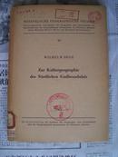 Zur Kulturgeographie des N?rdlichen Gudbrandsdalen【德国北部古德布兰兹达伦的人文地理，德文原版】