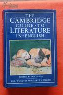 The Cambridge Guide to Literature in English  插图版 剑桥英语文学词典  布面精装  完整护封  16开
