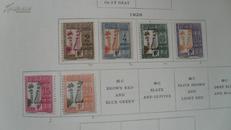 1928年法属瓜德鲁普（海盗岛）欠资邮票新票面值10C