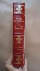 Wallace Stegner: Angle of Repose – 华莱士•斯特格纳《休眠角》真皮豪华限量插图本