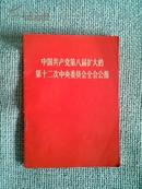 中国共产党第八届扩大的第十二次中央委员会全会公报